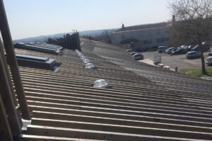 Pose de couverture Bac Acier